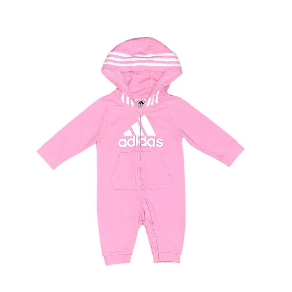 Baby Girl's Adidas Pink Jumper- Size 6M